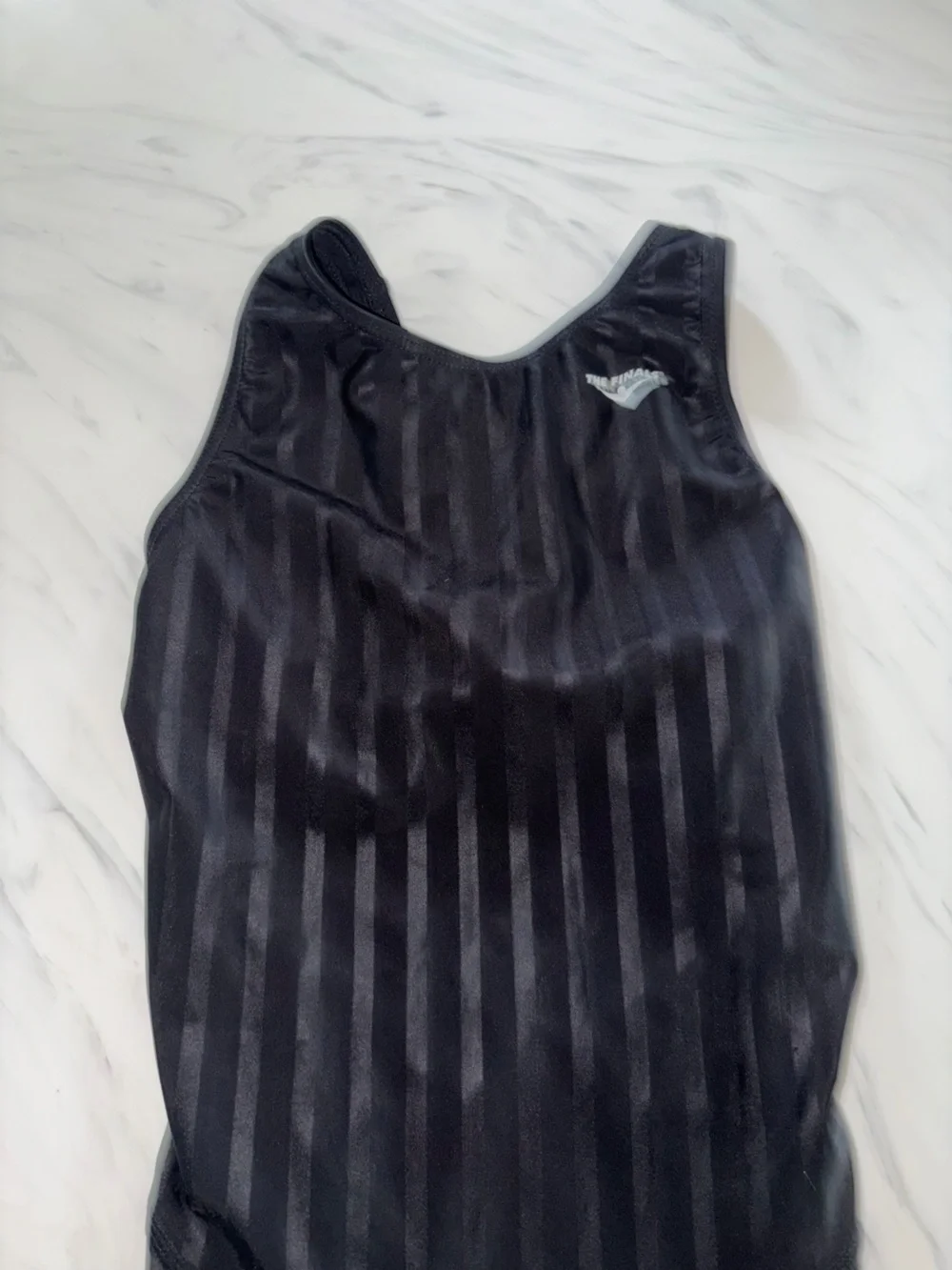 The finals tech suit black racing kneeskin swim one piece sport stripe xxs 30